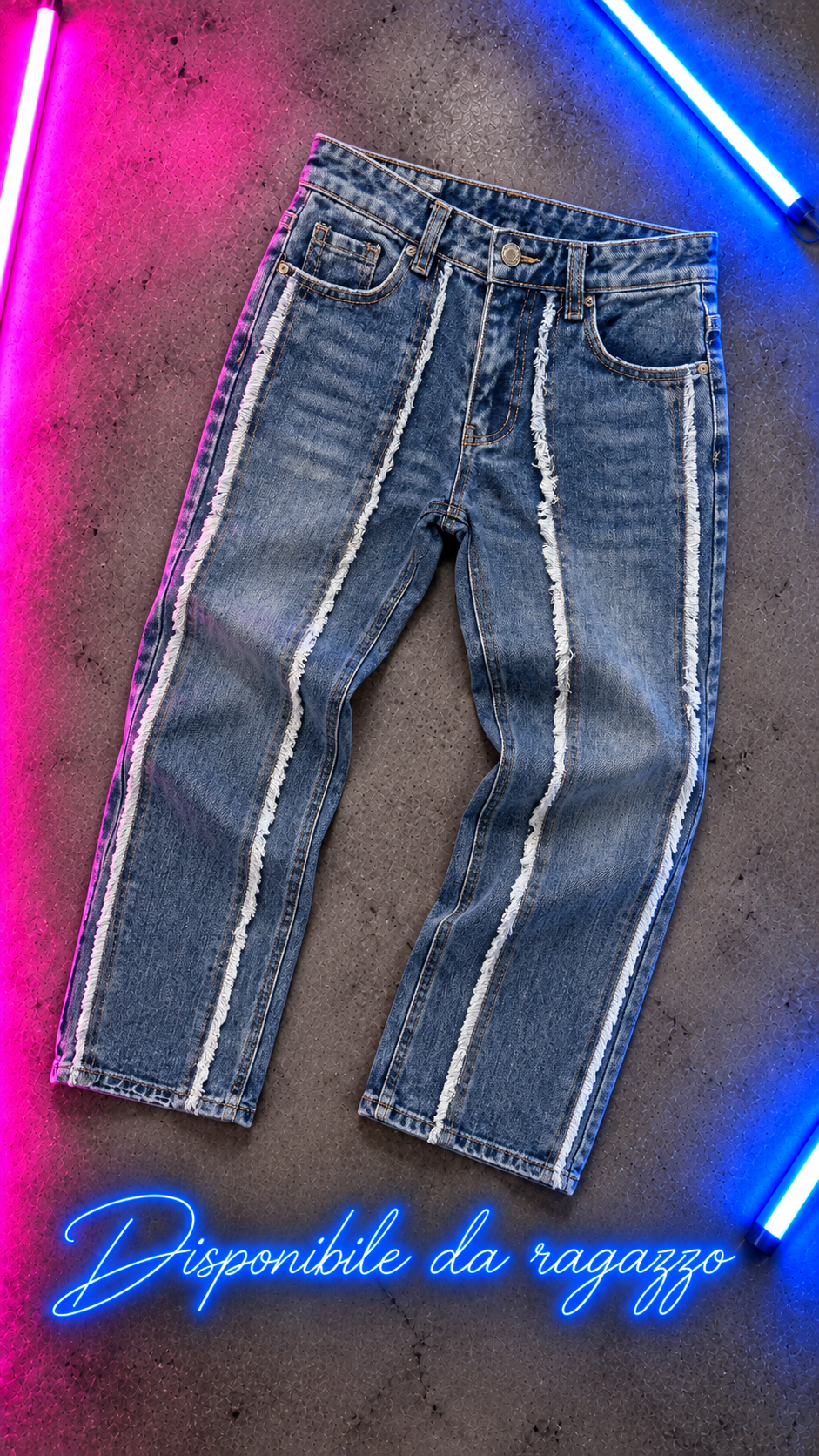 Ragazzo Jeans SFRANGIATO