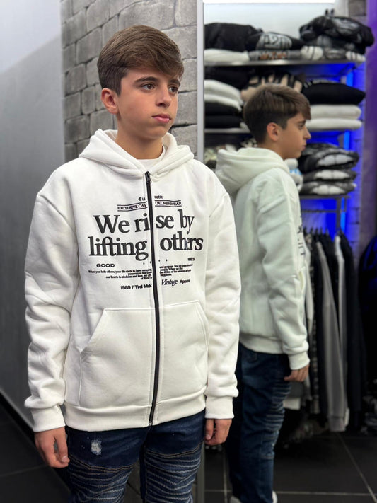 Ragazzo Felpa Zip We Rise