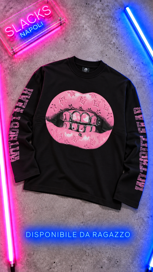 Ragazzo T-Shirt LoongSleeve Mouth PREMIUM