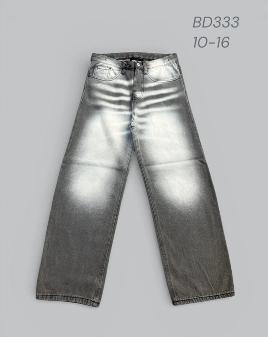 Ragazzo Jeans Baggy Grey Scuro