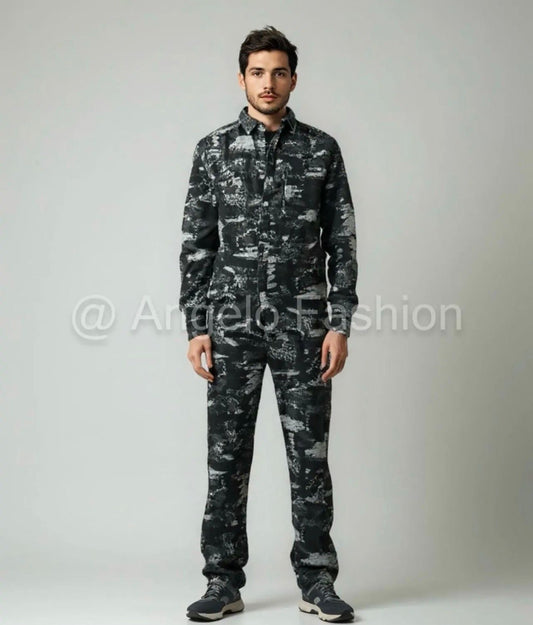 Coordinato Jeans Black