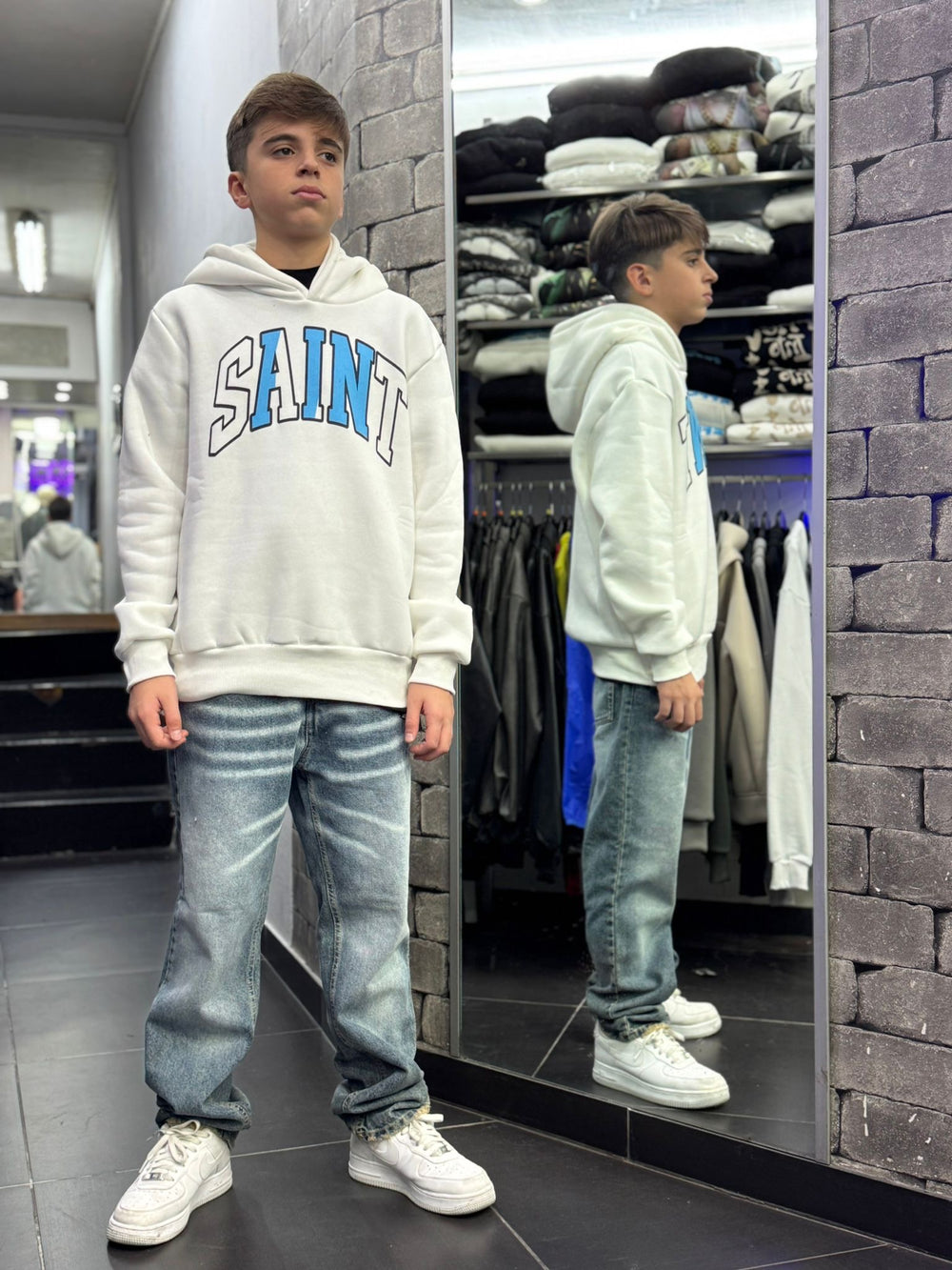 Ragazzo Felpa Saint