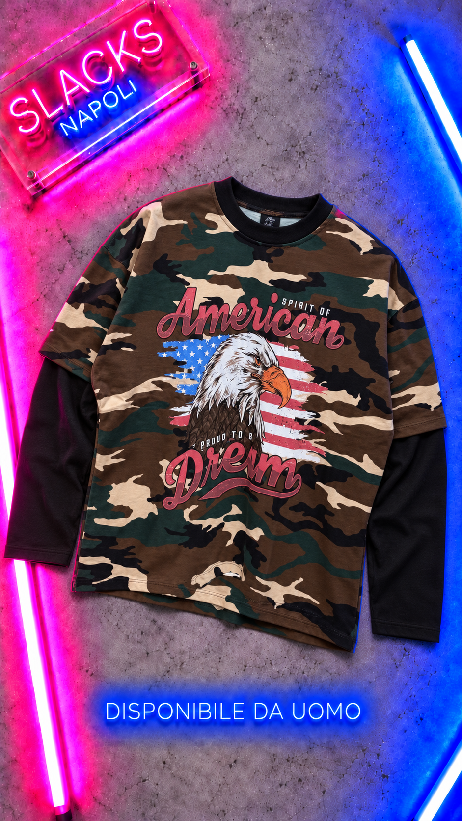 T-Shirt LoongSleeve American Dream