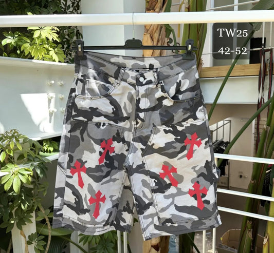 Bermuda Militare MultiCroci