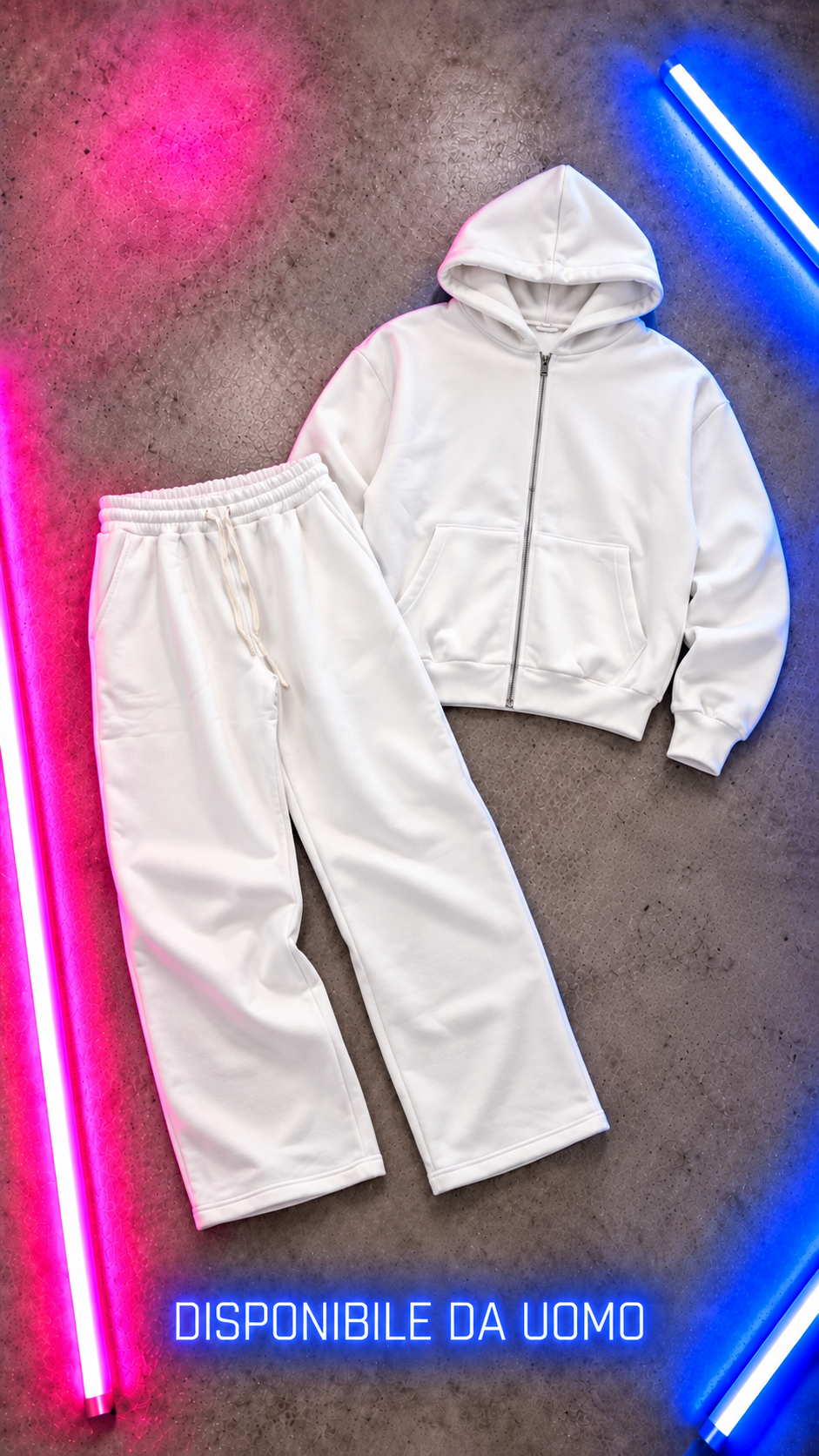 Coordinato Zip Baggy