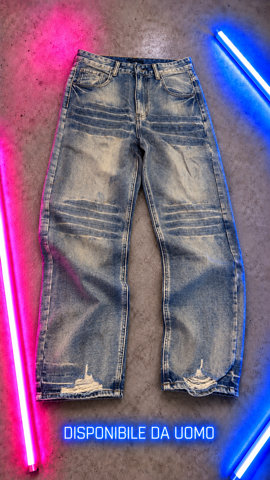 Jeans Baggy DSQ Sfumato