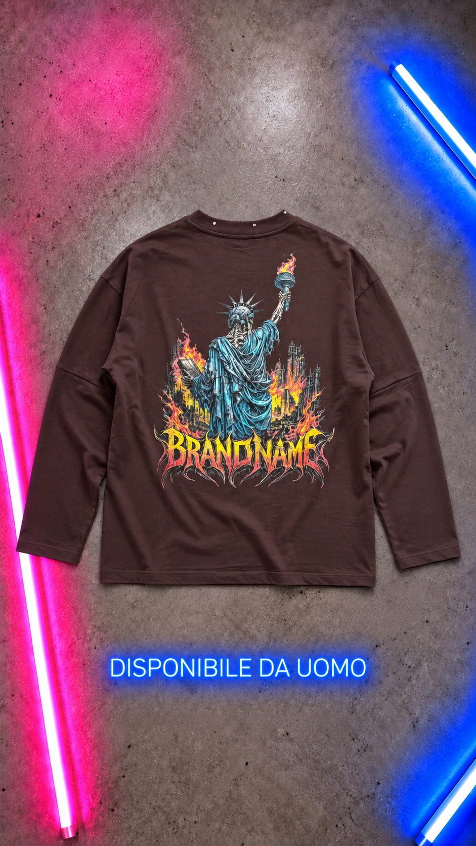 LongSleeve States Flame