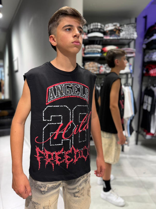 Ragazzo T-Shirt Giromaniche Angel