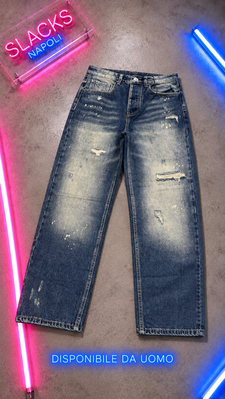 Jeans Baggy Sabbia