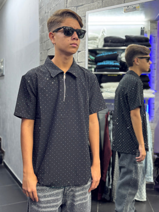 T-shirt Polo Brillantini