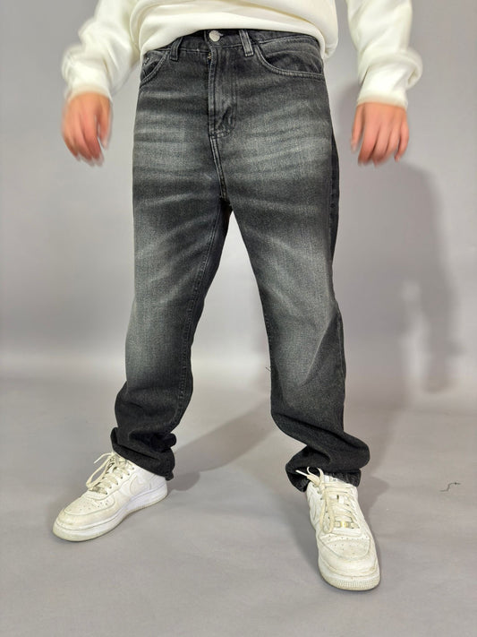 Ragazzo Jeans Baggy Grey Black