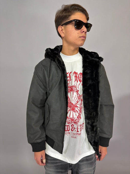 Giubbotti In pelle reversibile