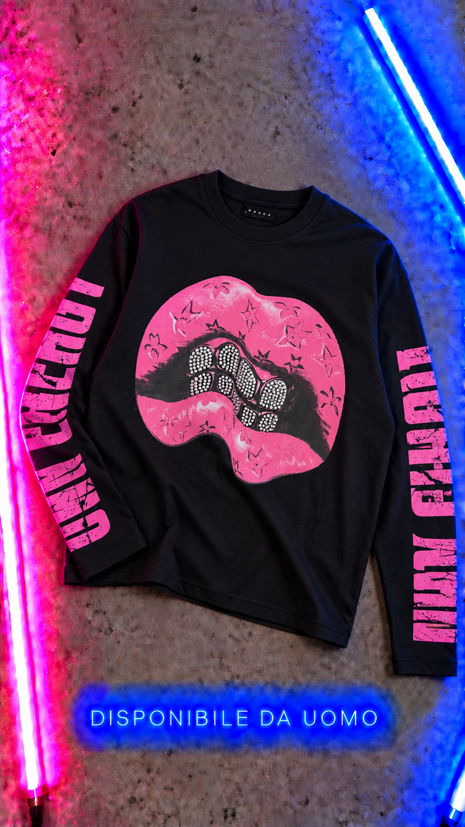 T-Shirt LongSleeve Mouth