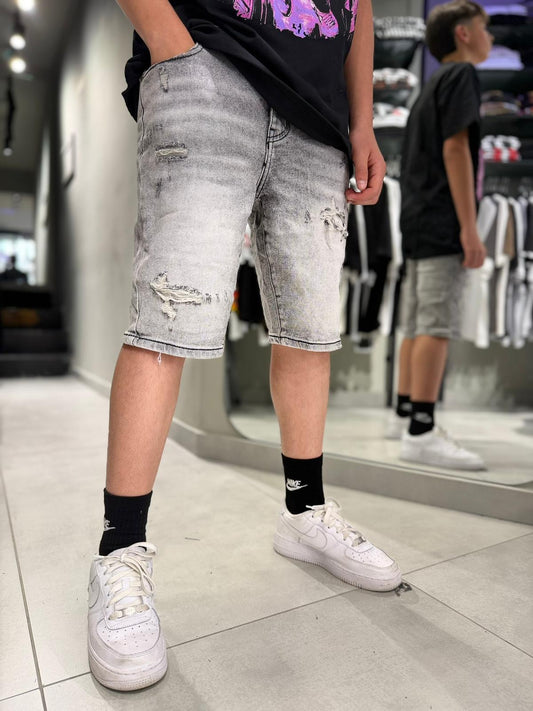 Ragazzo Bermuda Grey
