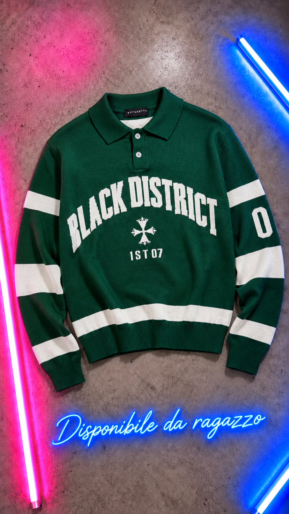 Ragazzo Polo Black District