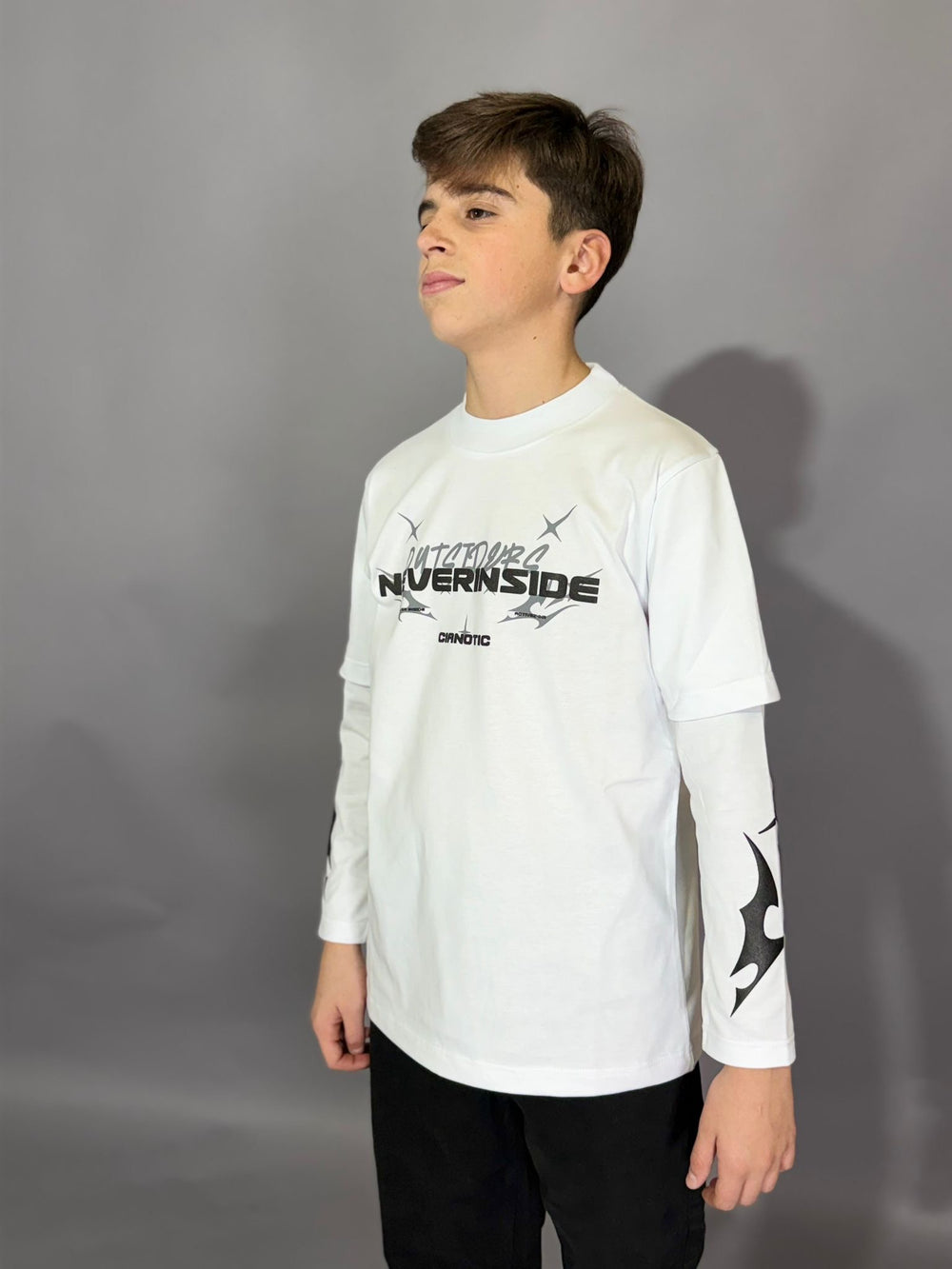 Ragazzo T-Shirt Doppia Manica