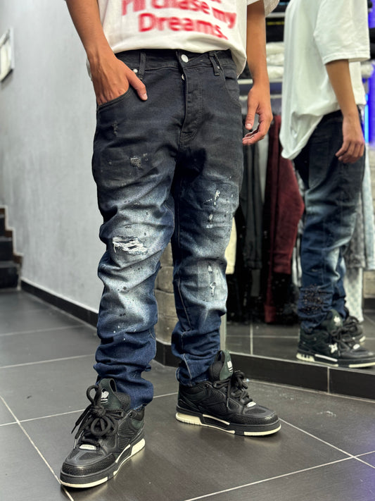 Jeans Mod Am*ri Bi-color