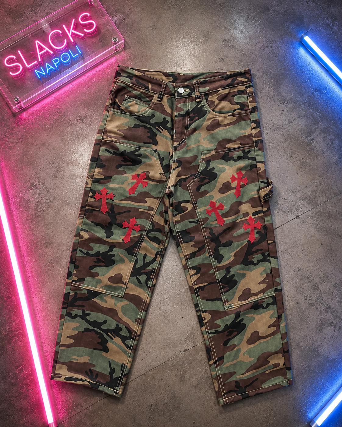 Jeans Militare MultiCroci