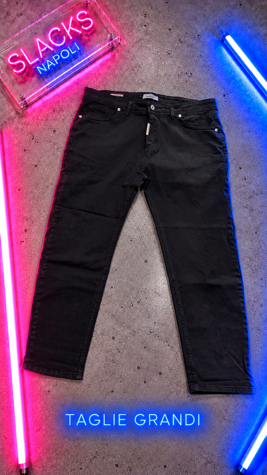 Taglie Forti Jeans Black