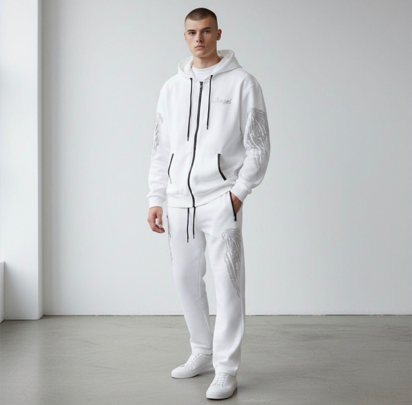 Coordinato Tuta Angel Brillantinata