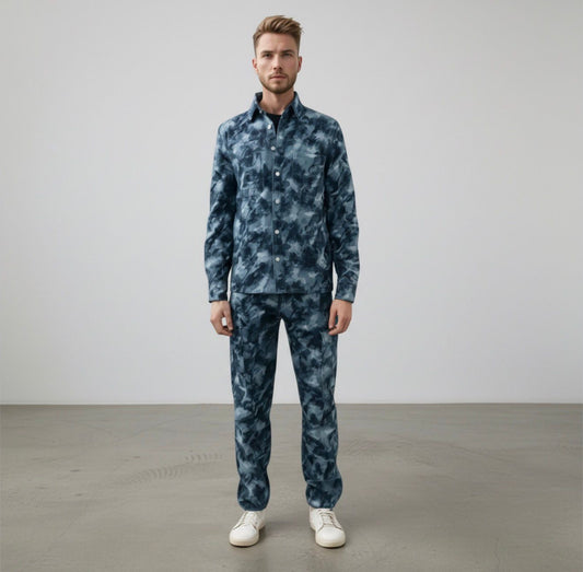 Coordinato Jeans Blue