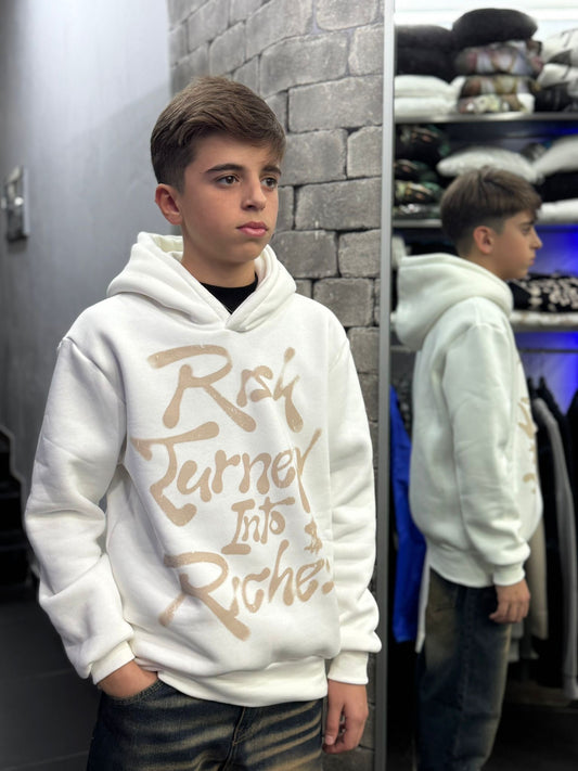 Ragazzo Felpa Risk Turned
