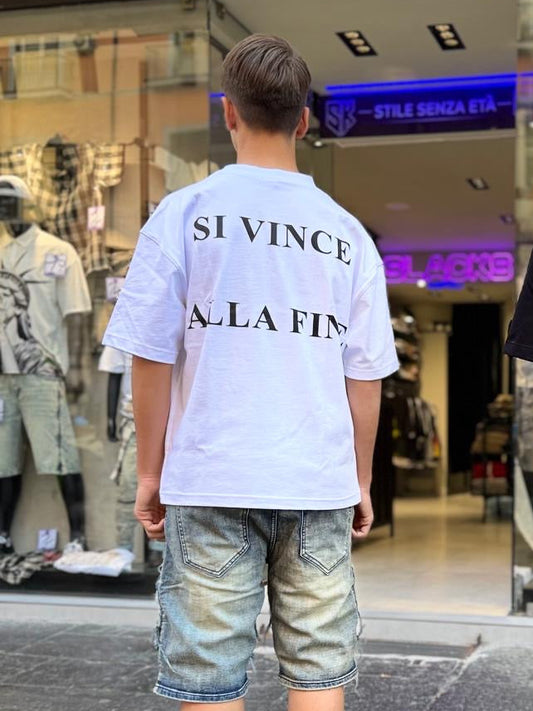 T-Shirt Si Vince Alla Fine