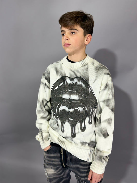 Ragazzo Maglione Mouth 3.0