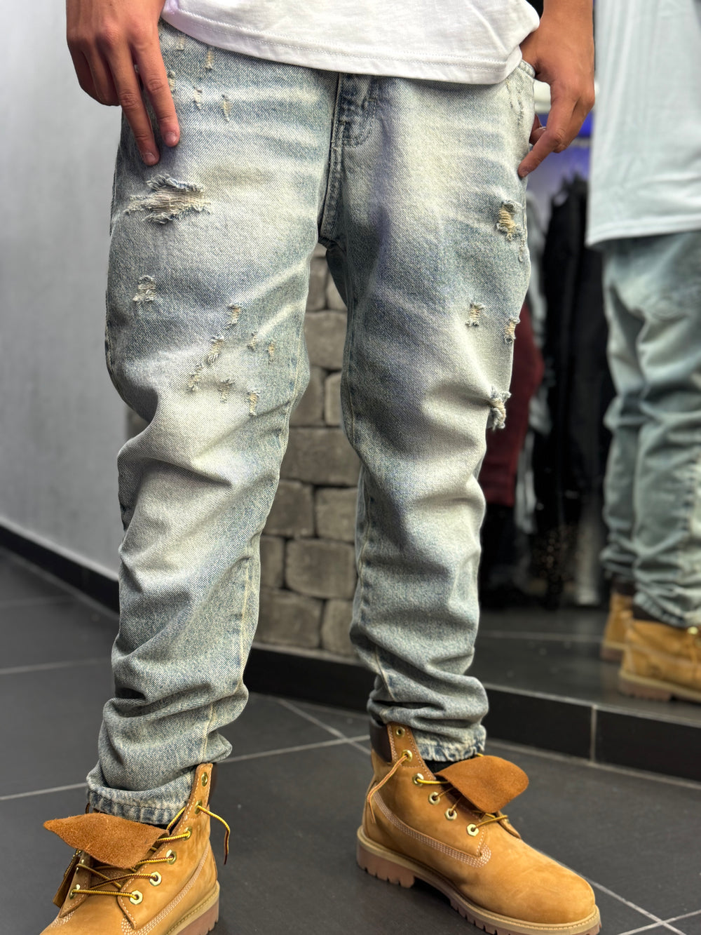 Jeans DSQ sabbia chiaro