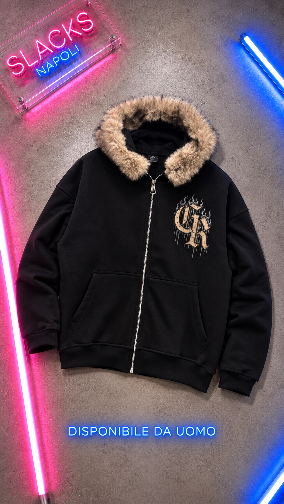 Felpa Zip No Pain PREMIUM
