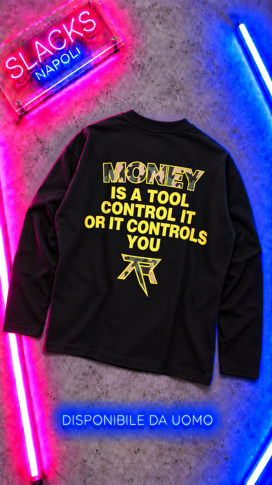 T-Shirt LoongSleeve Money Is A Tool