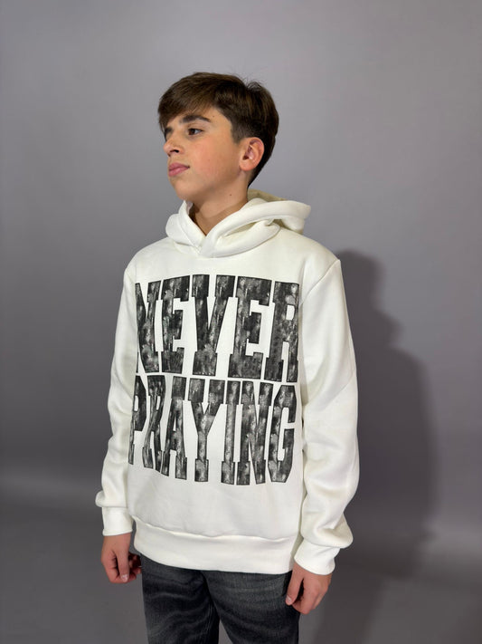 Ragazzo Felpa Never Praying