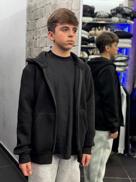 Ragazzo Felpa Basic Zip