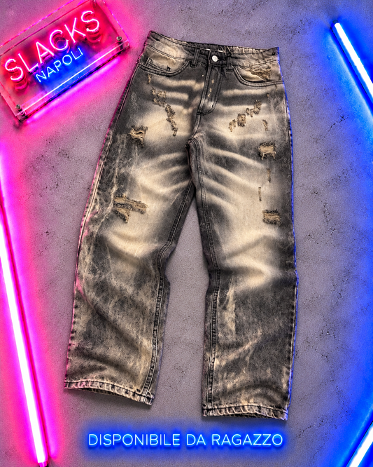Ragazzo Jeans Baggy Sabbia