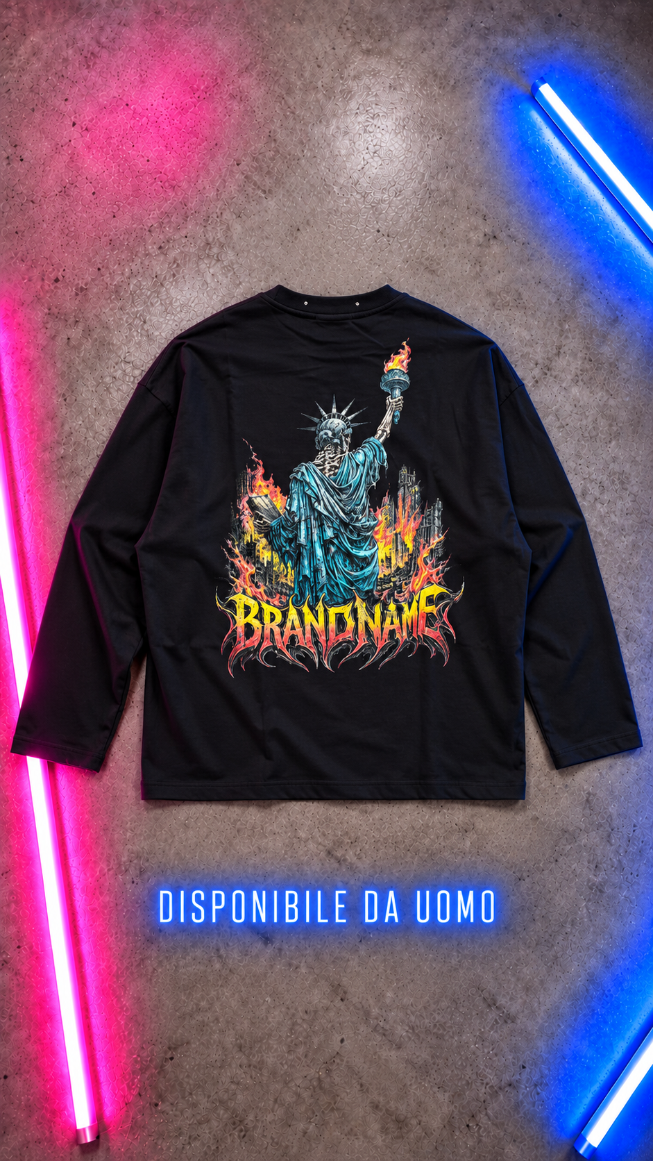 LongSleeve States Flame