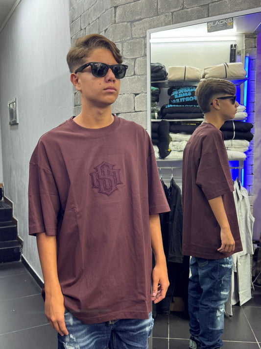 T-shirt Logo Ricamato