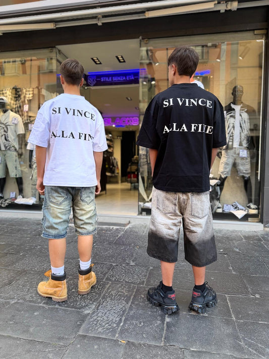 T-Shirt Si Vince Alla Fine