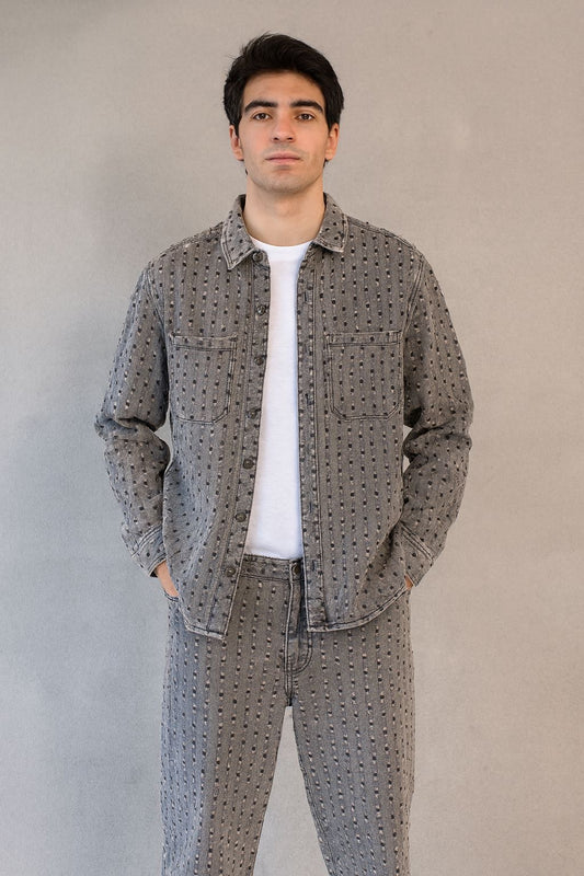 Coordinato Jeans Microstrappi