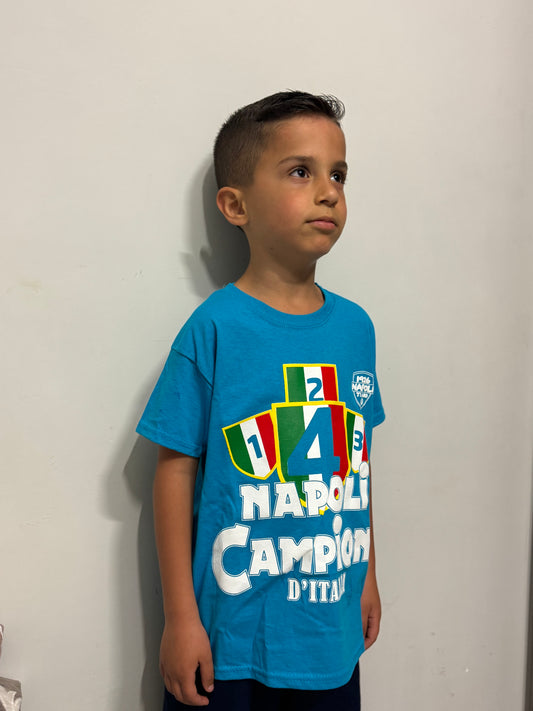 T-SHIRT scudetto uomo/bambino