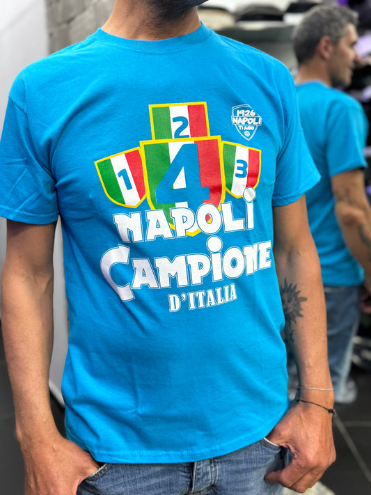 T-SHIRT scudetto uomo/bambino