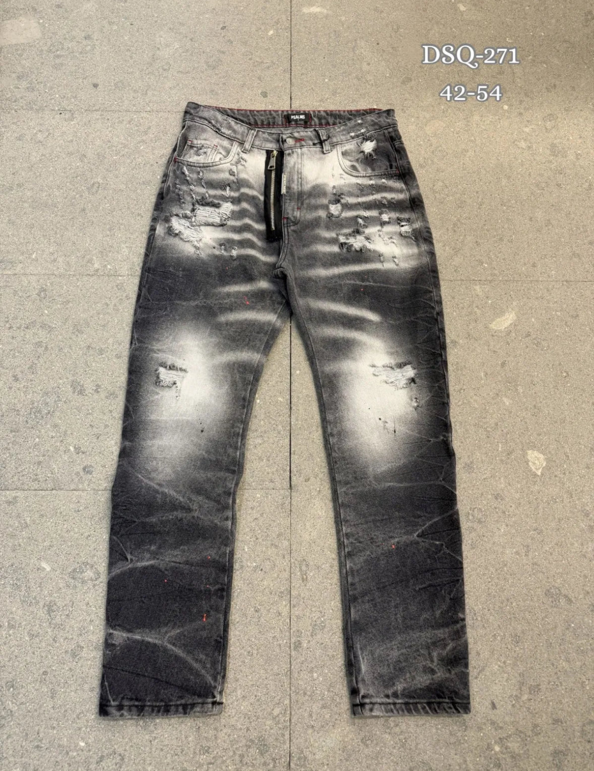 Jeans Mod DSQ Grigio scuro