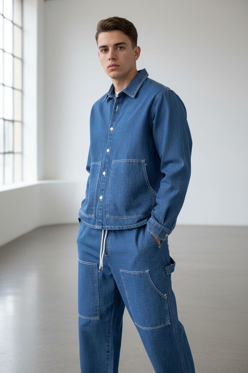 Coordinato Simple Blue