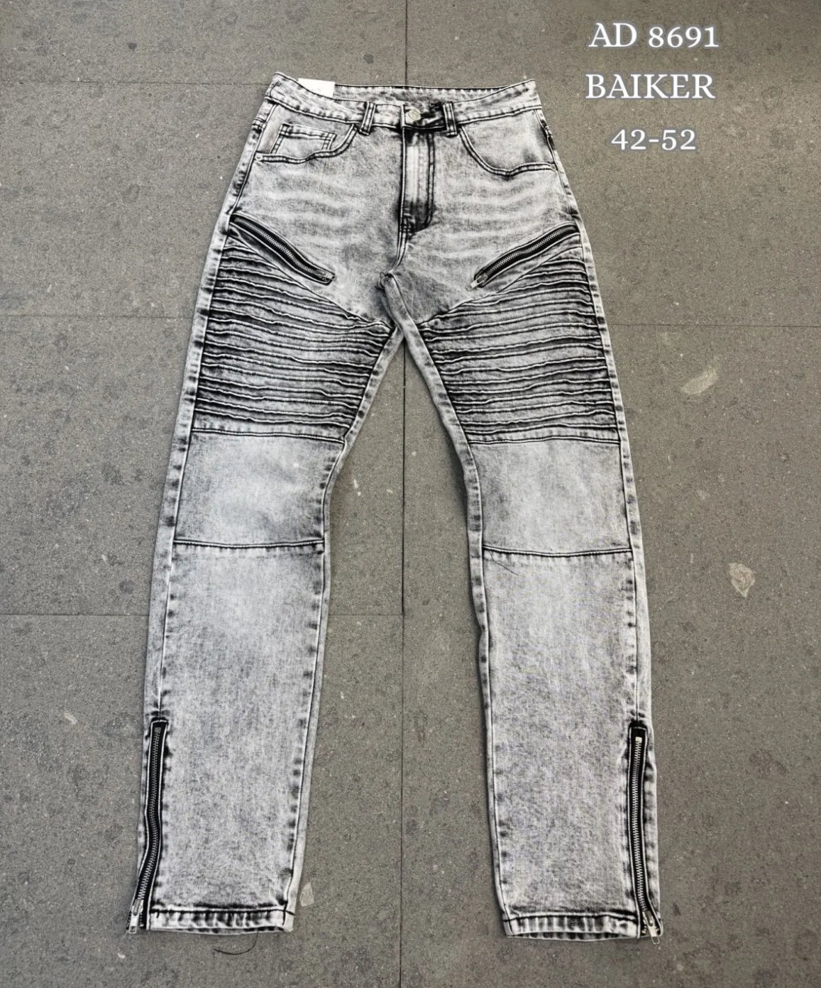 Jeans Biker MultiZip 2.0