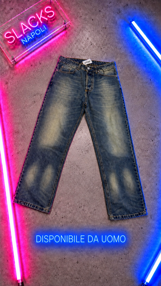 Jeans Baggy Sabbia