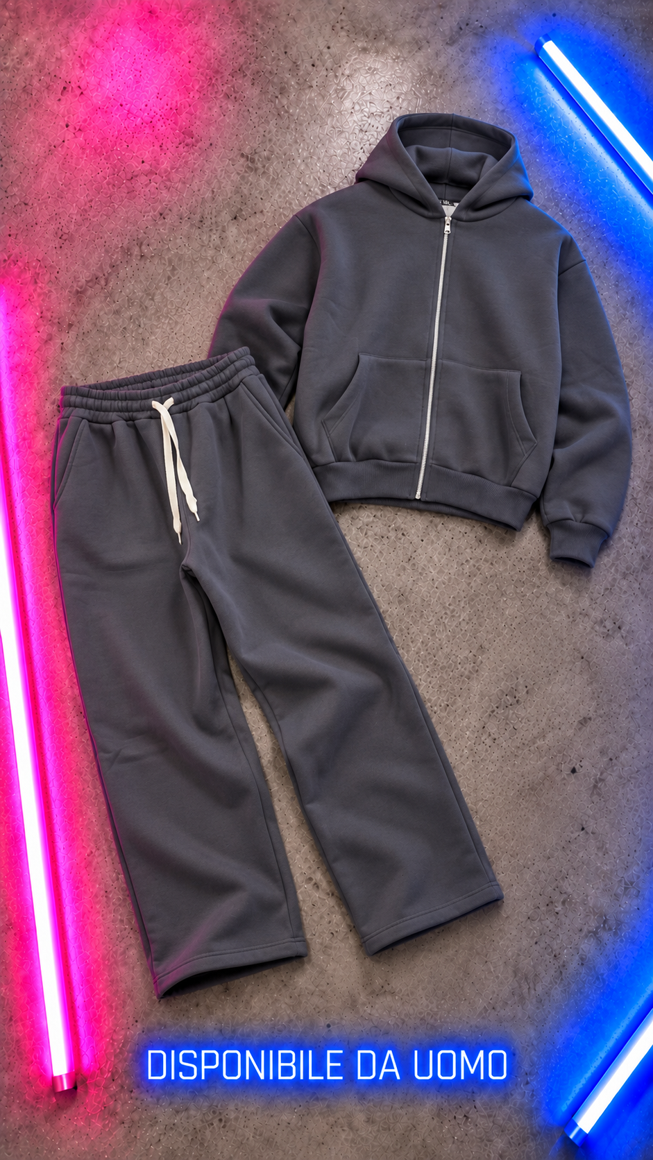 Coordinato Zip Baggy