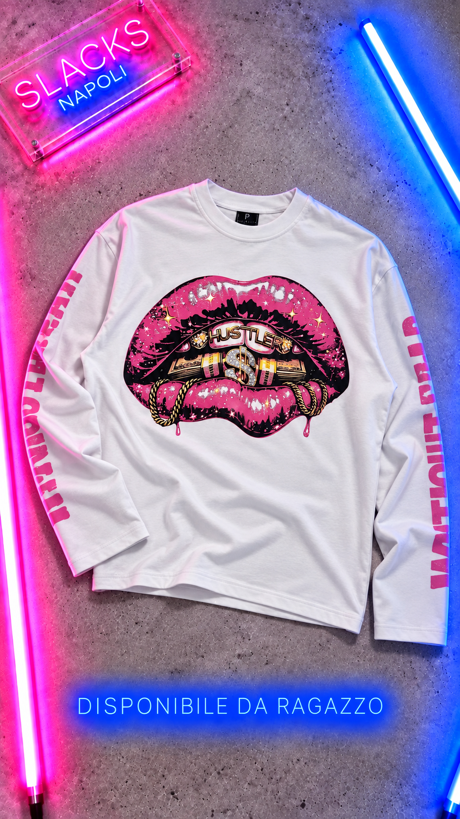 Ragazzo T-Shirt LoongSleeve Mouth
