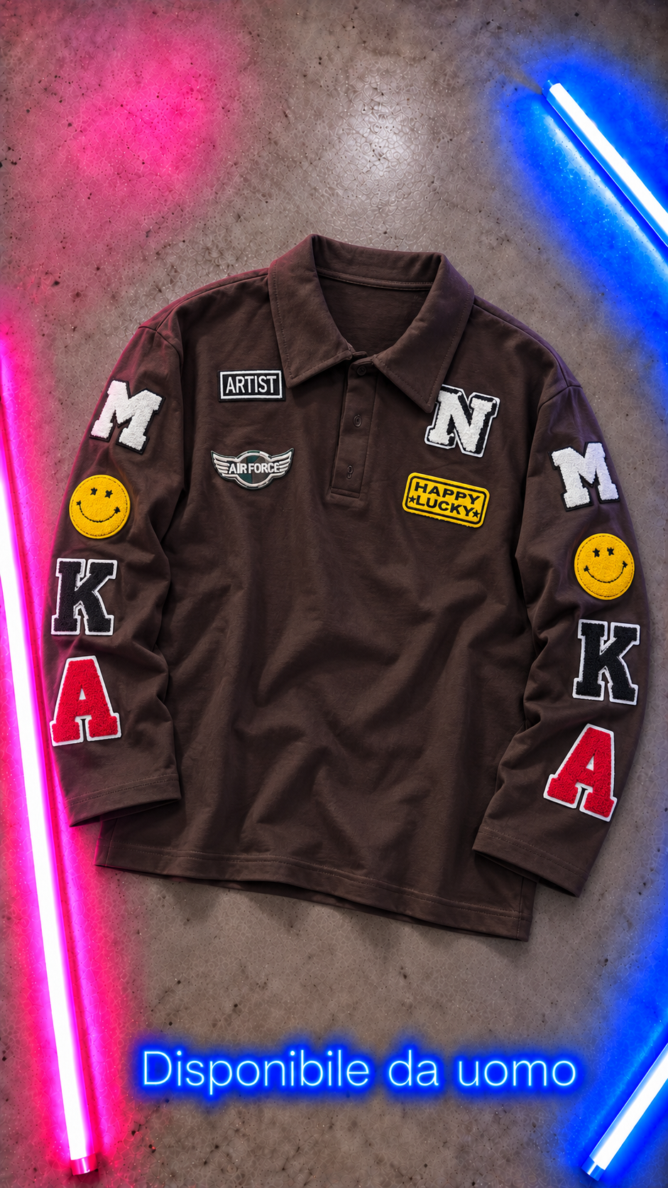 Polo Longsleeve Patch