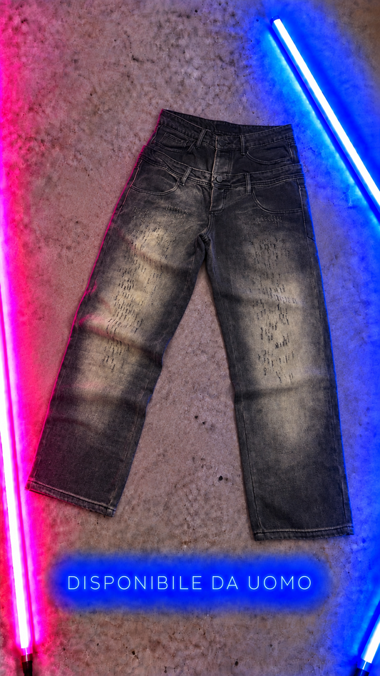 Jeans Double Sabbia Scuro