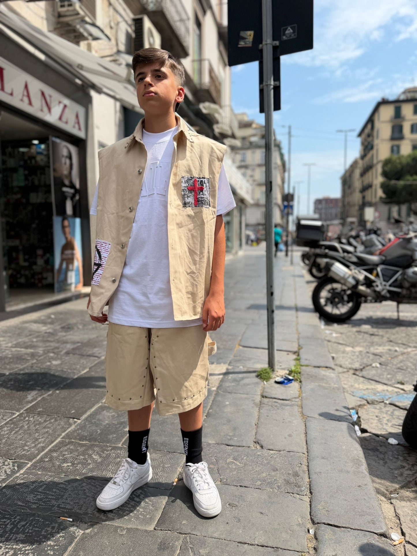 Ragazzo Coordinato Giromaniche