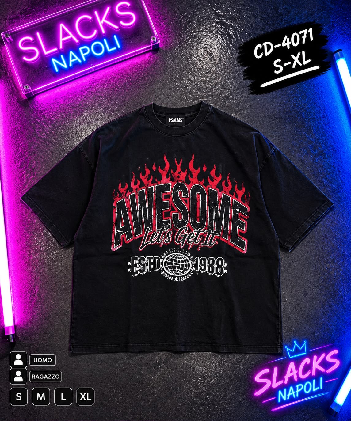 T-Shirt AWESOME